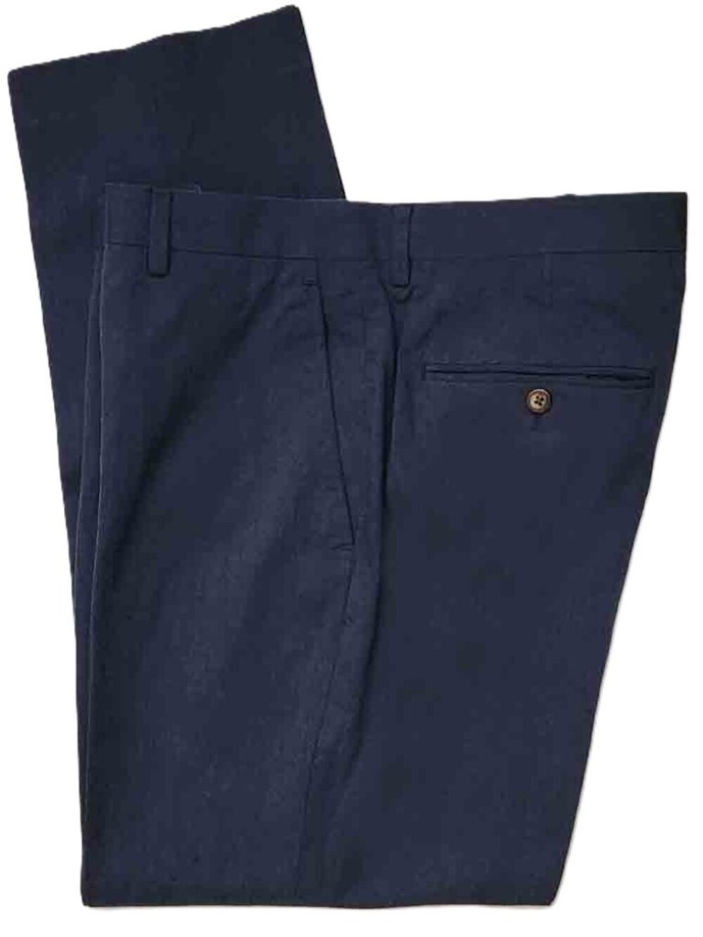 J.Crew Slim Fit Ludlow Linen Cotton Dress Pants Navy Blue 34 X 30 Men's